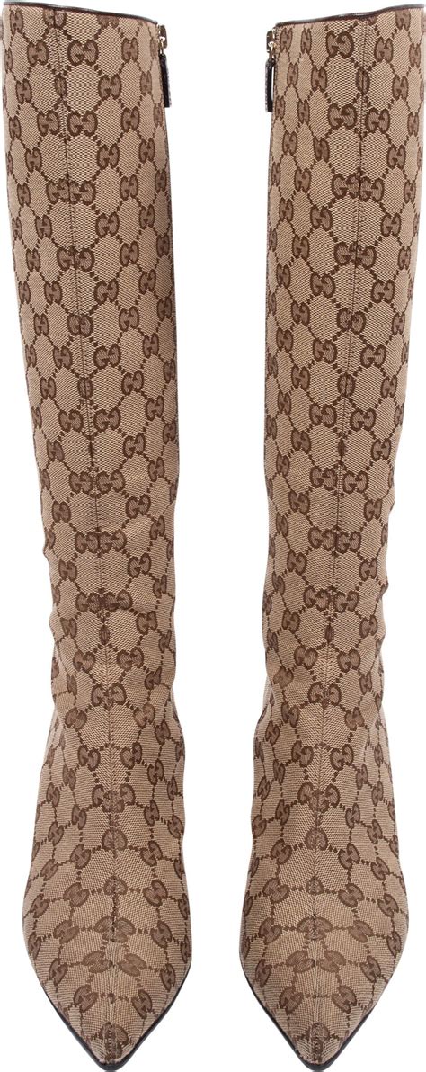 gucci monogram boots|vintage gucci monogram boots.